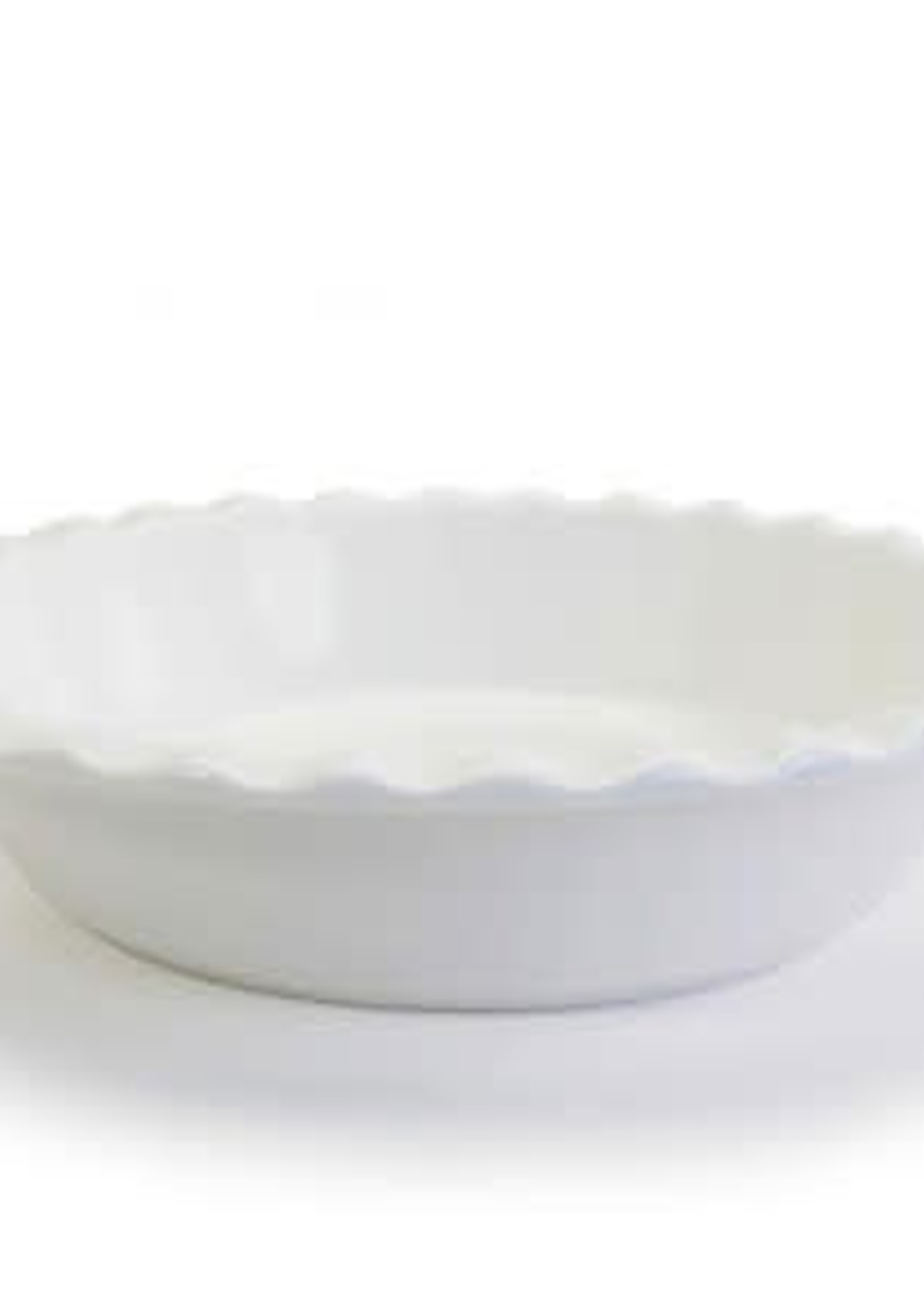 Danesco Bakeware *10" White Ruffled Pie Dish-Danesco