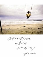 Bella Flor *Swingset at the Sea Encouragement Card-Bella Flor