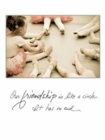 Bella Flor *Saturday Morning Ballet Friendship Card-Bella Flor