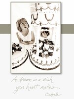 Bella Flor *Is It Cake Time Yet? Wedding Card-Bella Flor