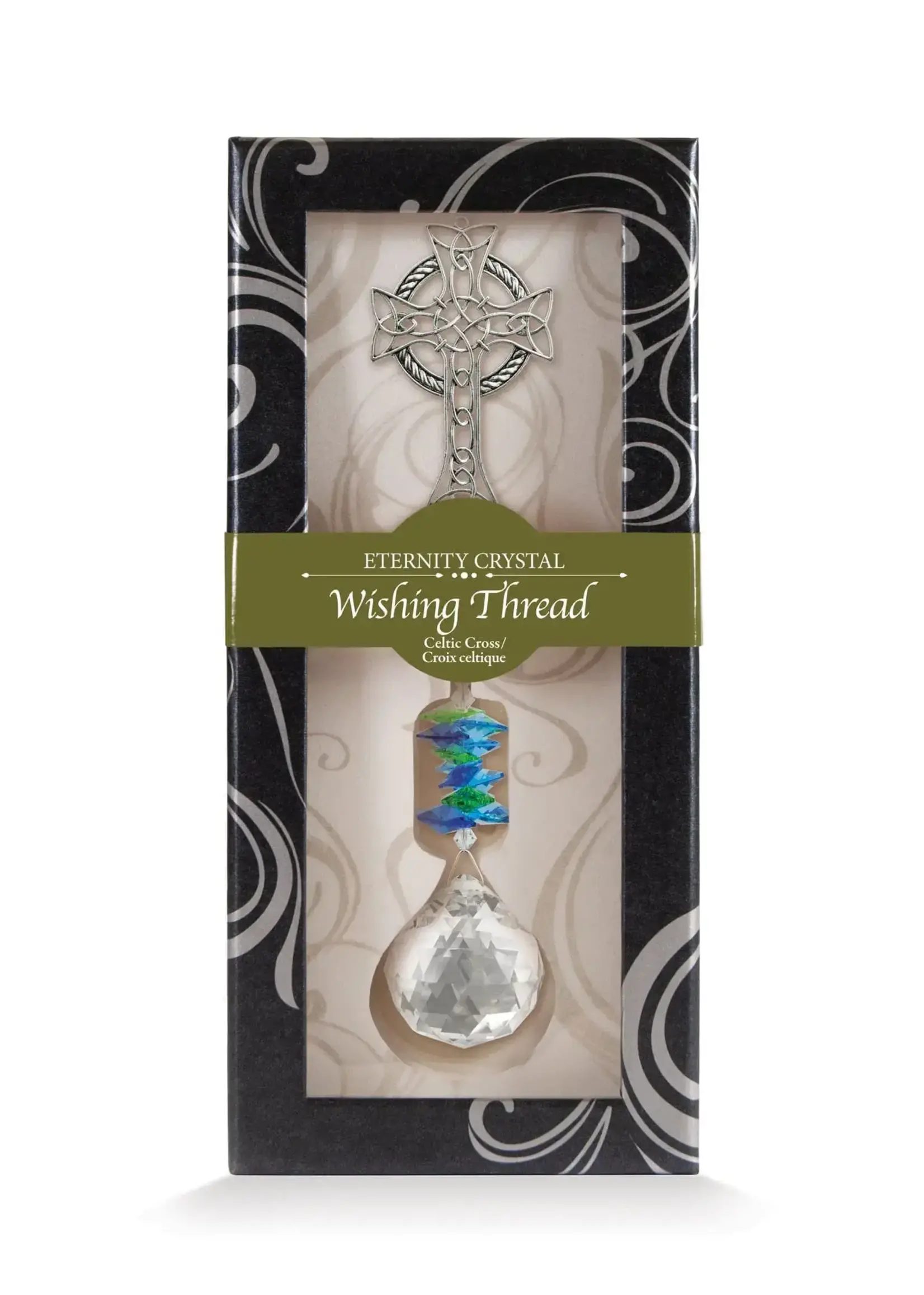 Bella Flor *Celtic Cross Wishing Threads Crystal-Bella Flor