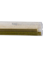 Tag *s/24 Tall Sparkle & Shine Gold Candles-Design