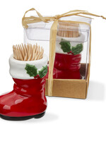 Tag *Santa Boot Toothpick Holder-Design