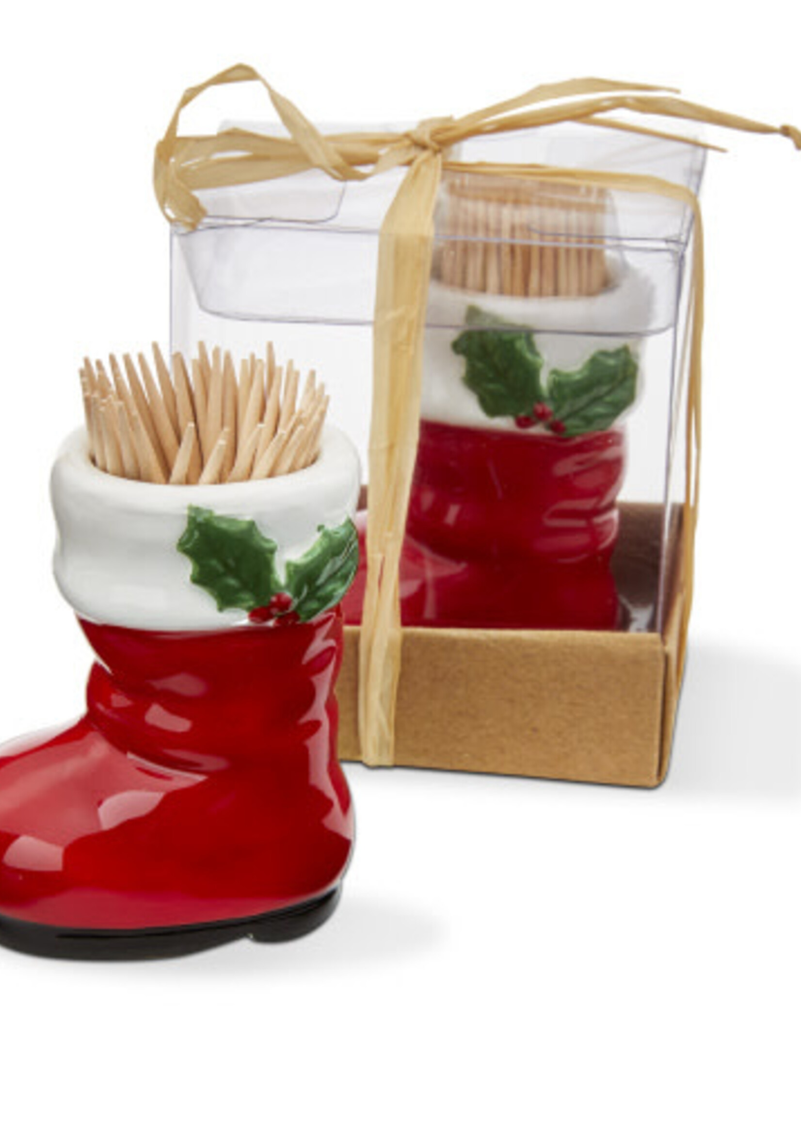 Tag *Santa Boot Toothpick Holder-Design