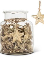 Abbott *3" Gold Star Ornament-Abbott