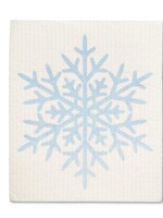 Abbott *Single Light Blue Snowflakes Swedish Cloth-Abbott*