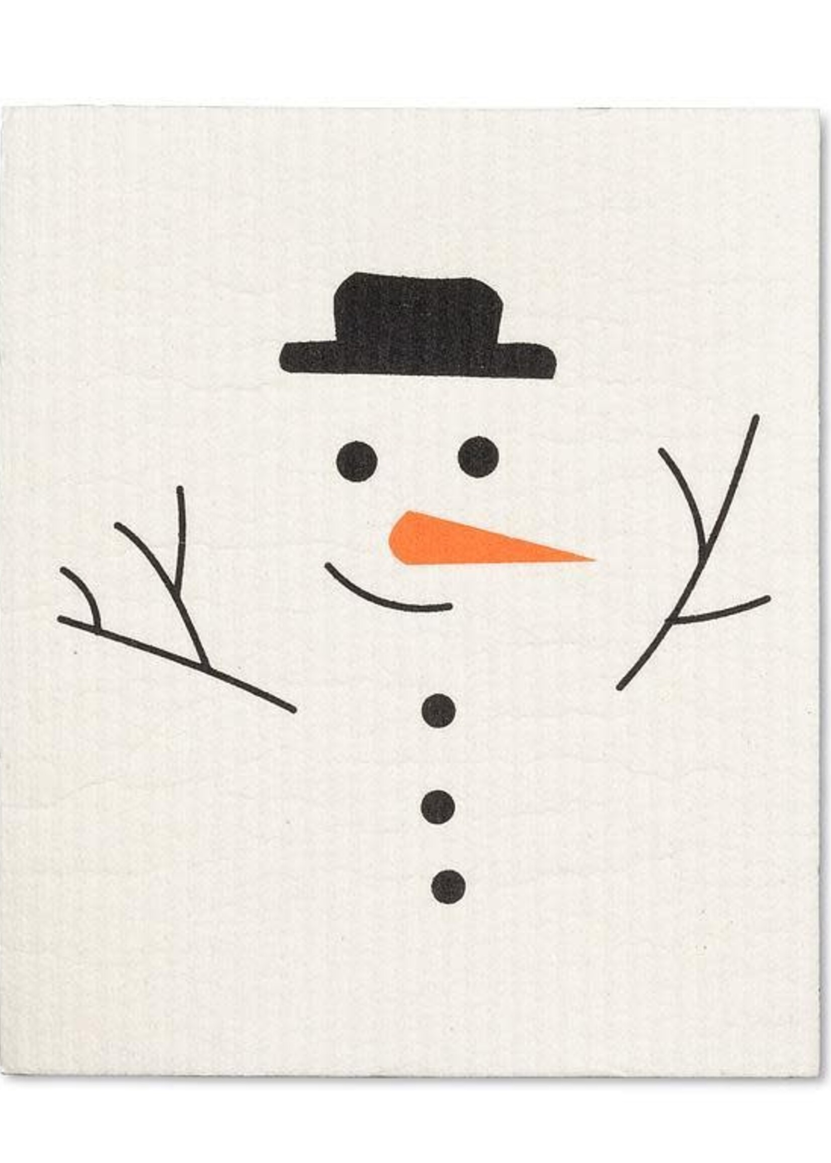 Abbott *Single Snowman Swedish Cloth-Abbott*