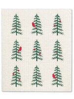 Abbott *Multiple Trees w/Cardinal Swedish Cloth-Abbott*