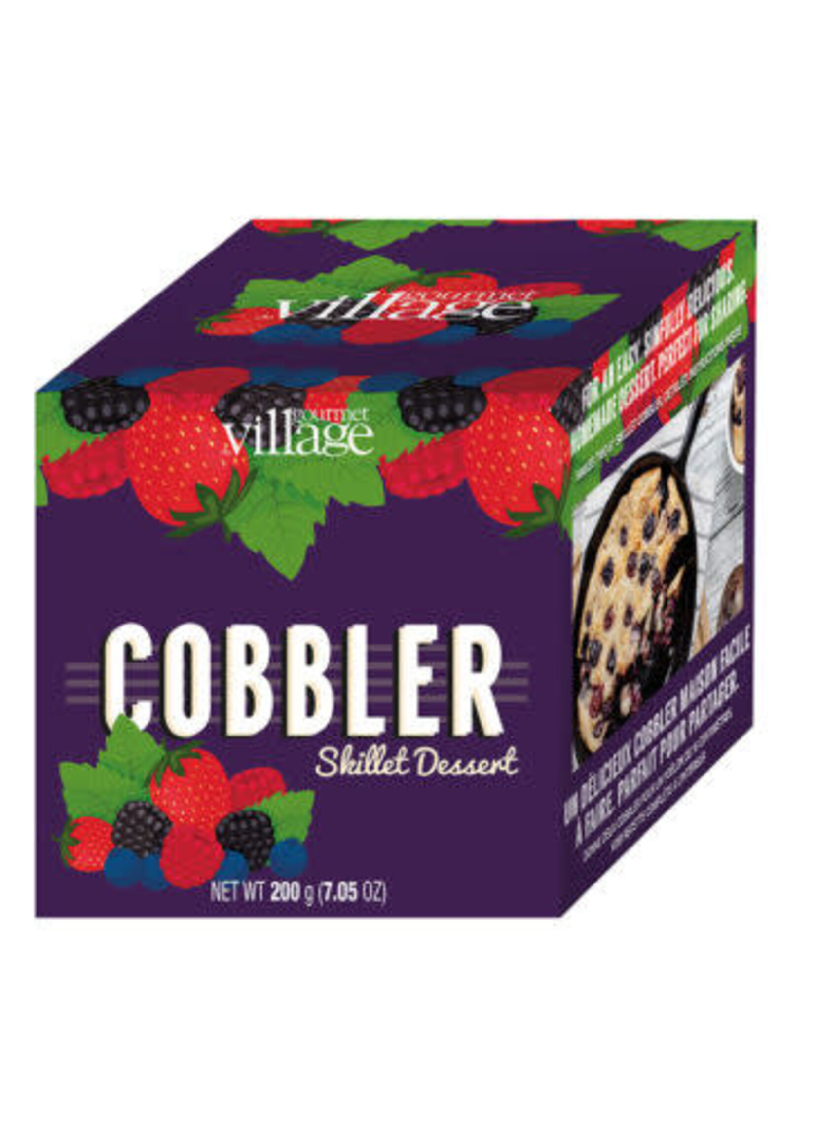 Gourmet du Village *Cast Iron Skillet w/Fruit Cobbler Mix-Gourmet