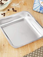 Foxrun *8"Sq s/s Cake Pan-Foxrun