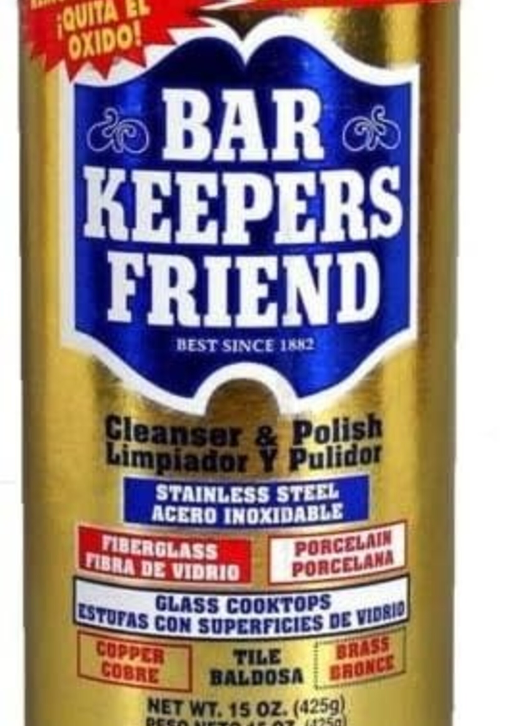 Foxrun *15oz Barkeeper's Friend Cleanser-Foxrun