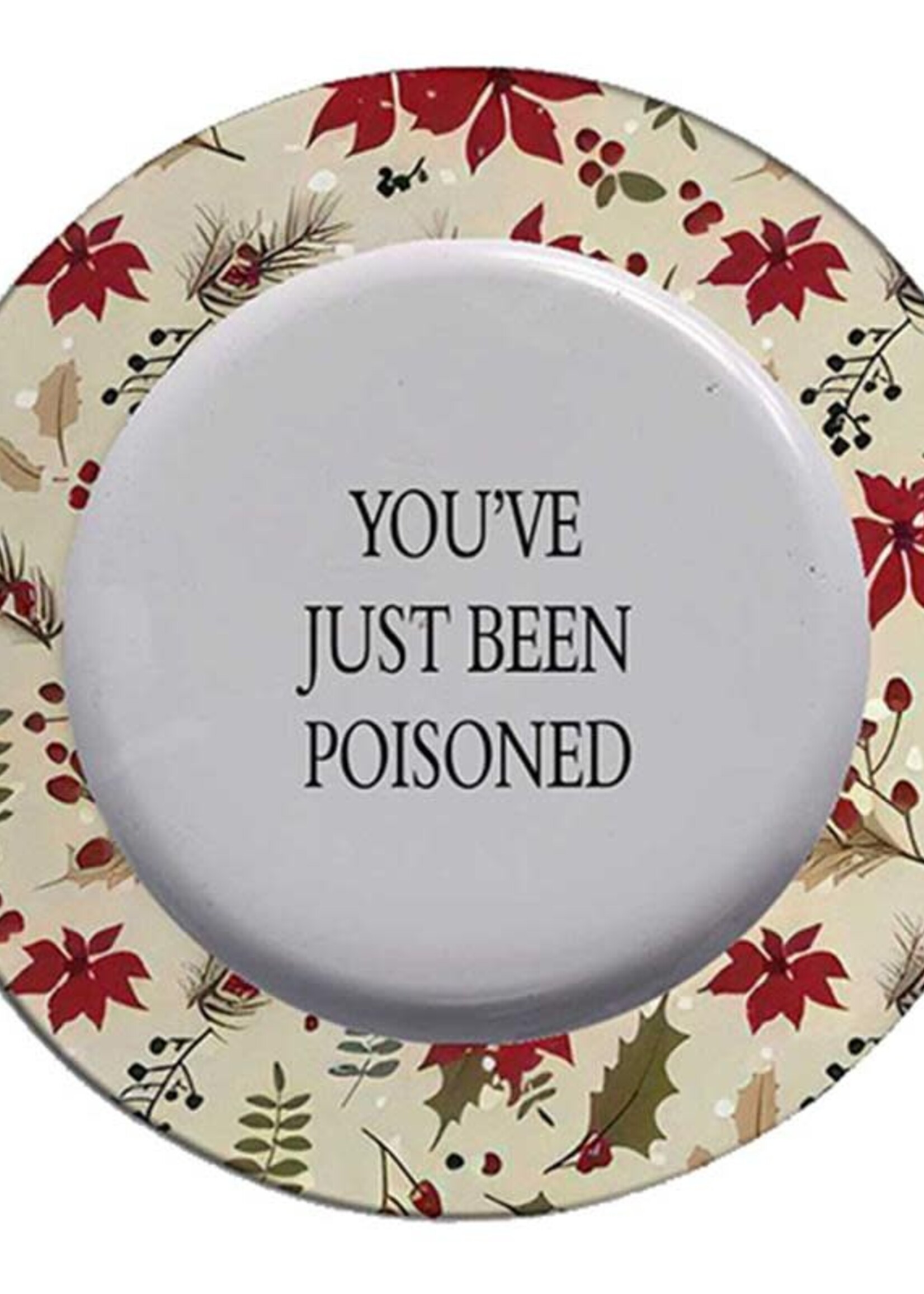 Koppers *13" Poisoned Enamel Serving Plate-Koppers