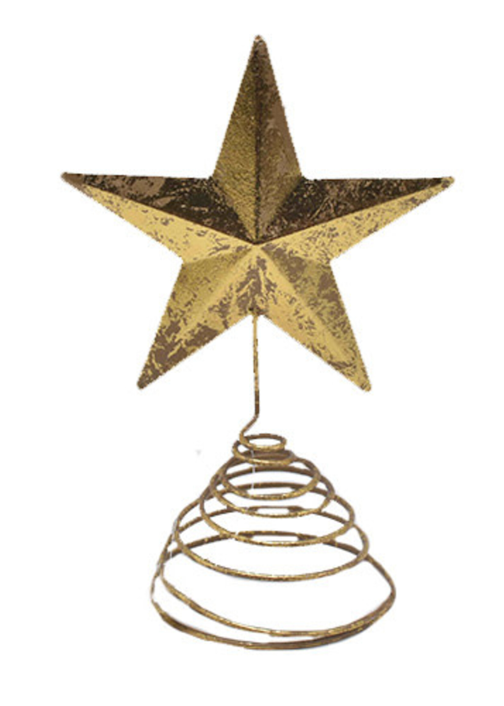 Koppers *Gold Star Tree Topper-Koppers