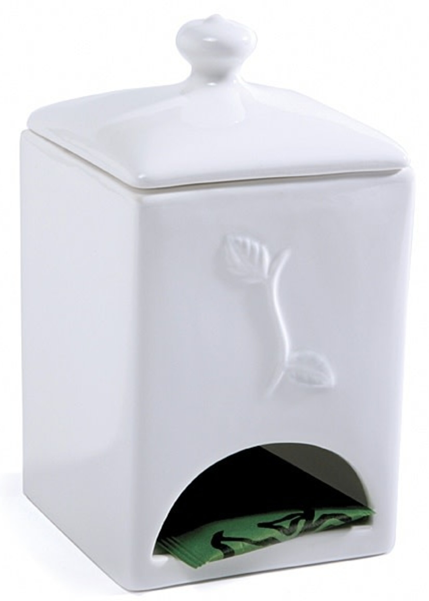 NorPro *White Porcelain Tea Bag Holder-Norpro*