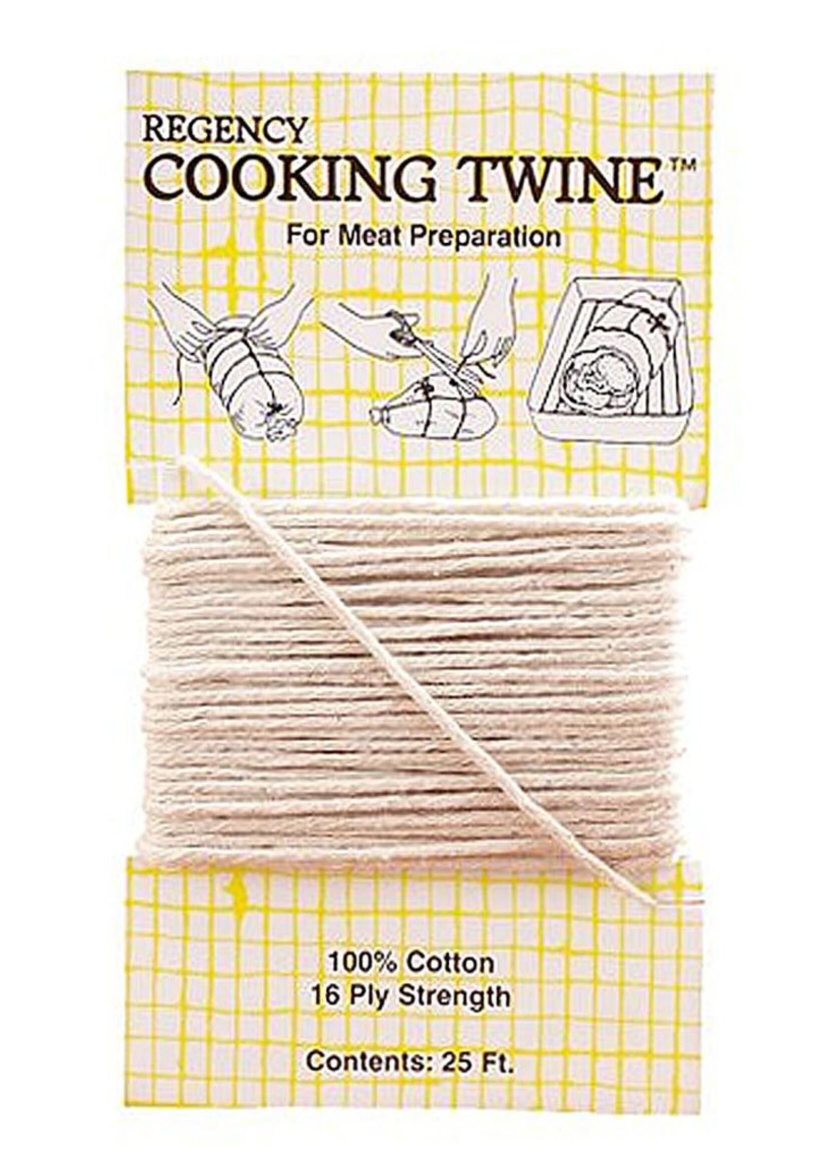 Regency Wraps *25' Unbleached Natural Cotton Twine-Norpro