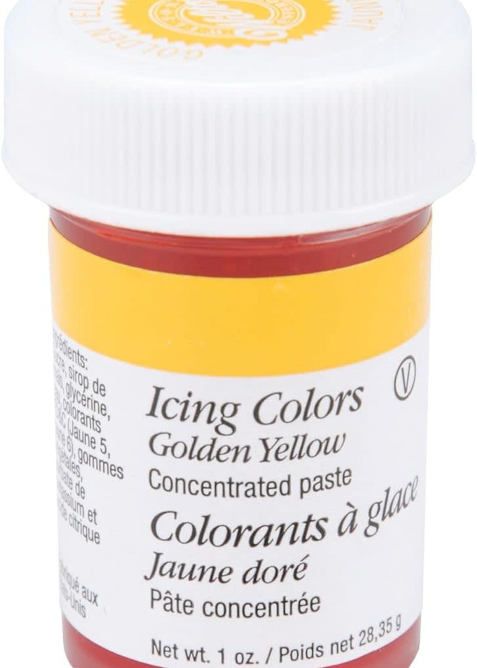 Wilton *1oz Golden Yellow Paste Colour-Wilton