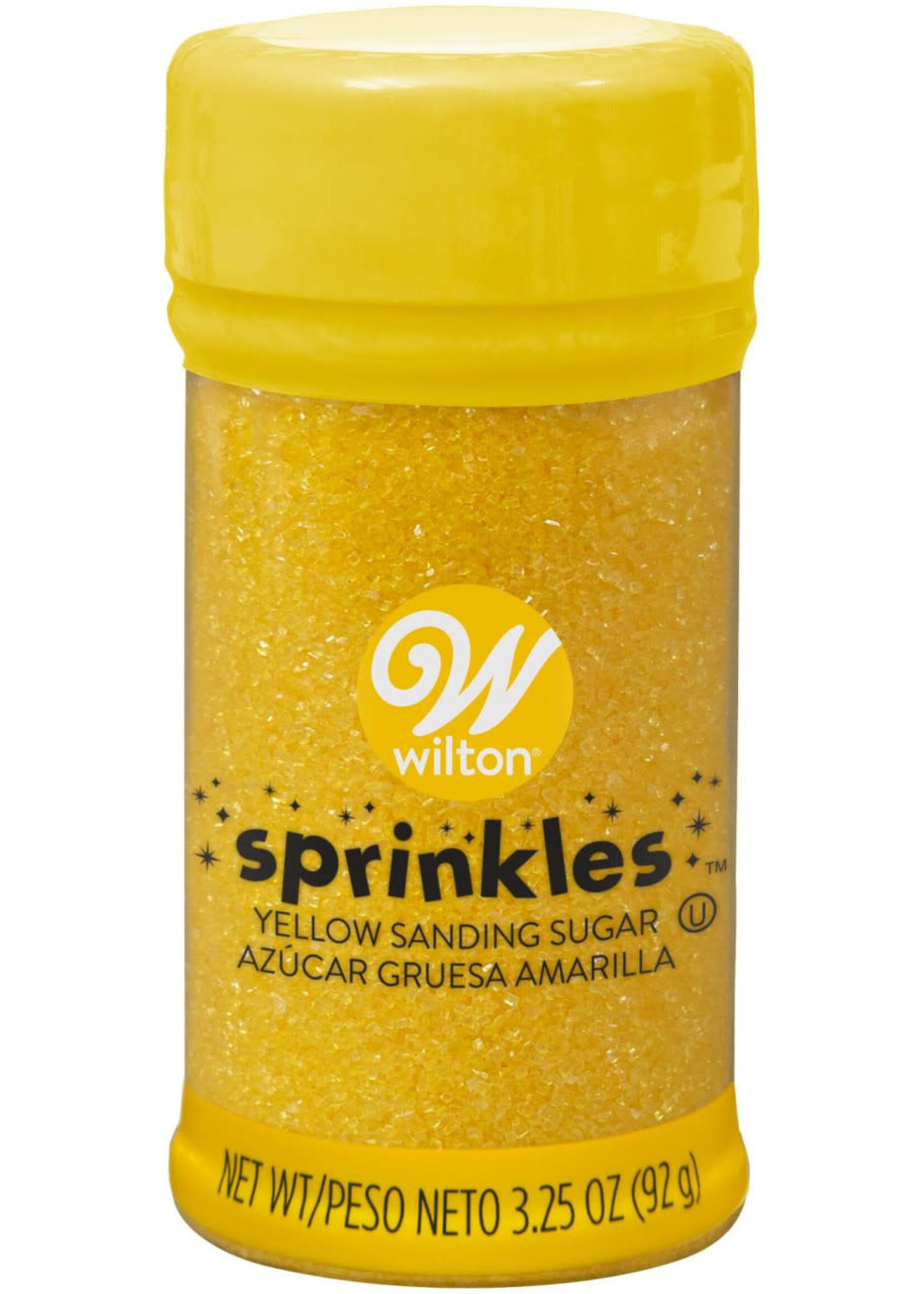 Wilton *96g Yellow Sanding Sugar-Wilton
