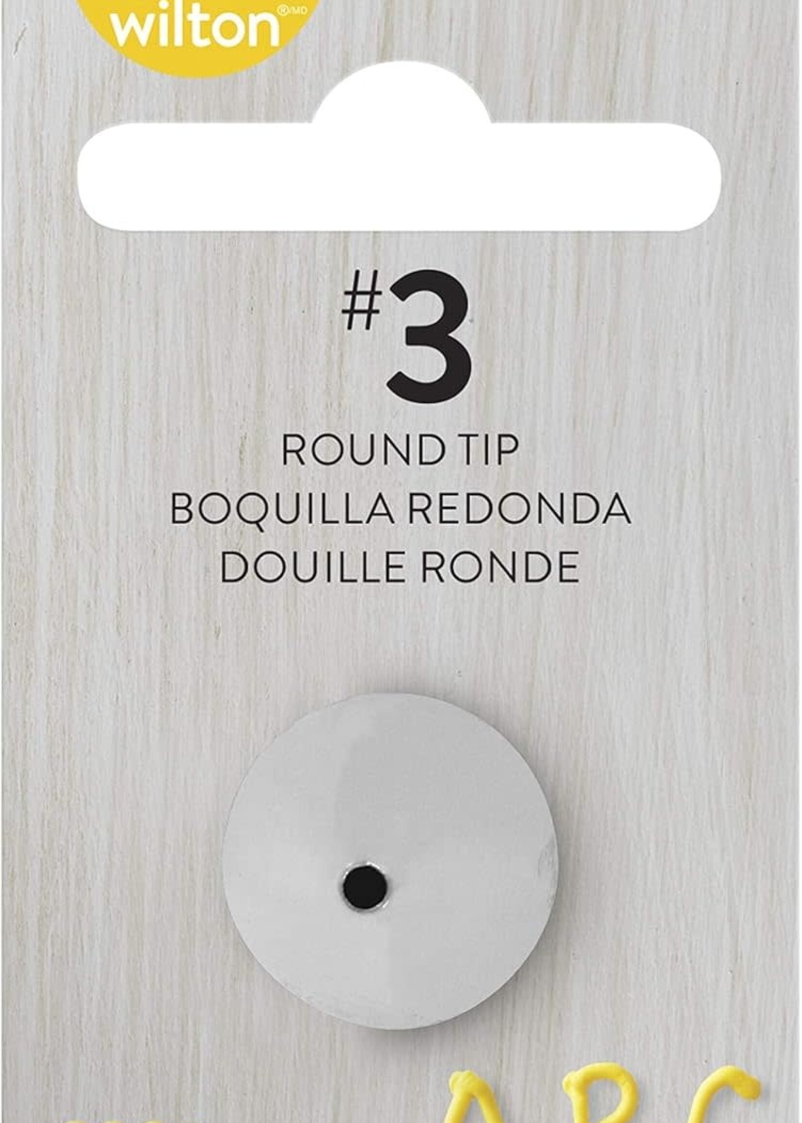 Wilton *#3 Round Tip-Wilton