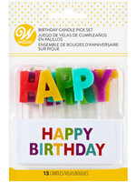Wilton *Happy Birthday candles-Wilton