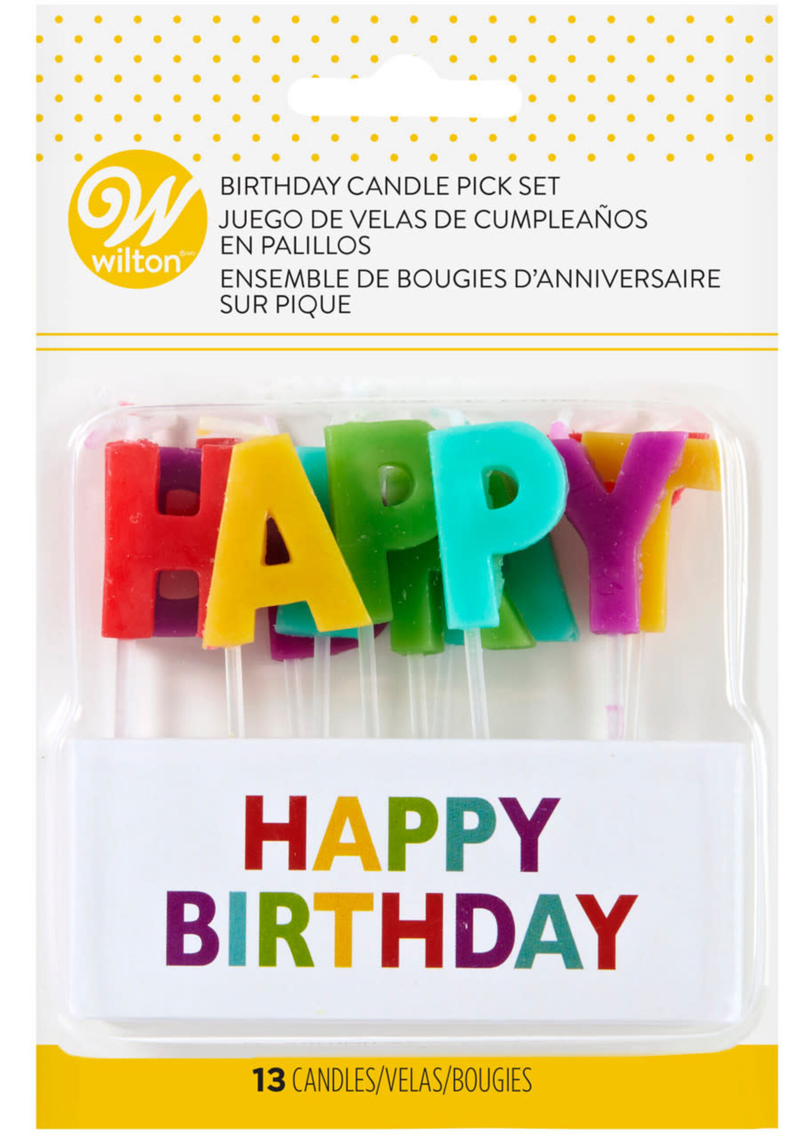 Wilton *Happy Birthday candles-Wilton