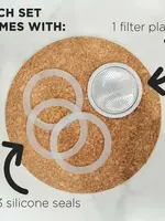Grosche *s/3 6c Silicone Gaskets w/Filter-Grosche