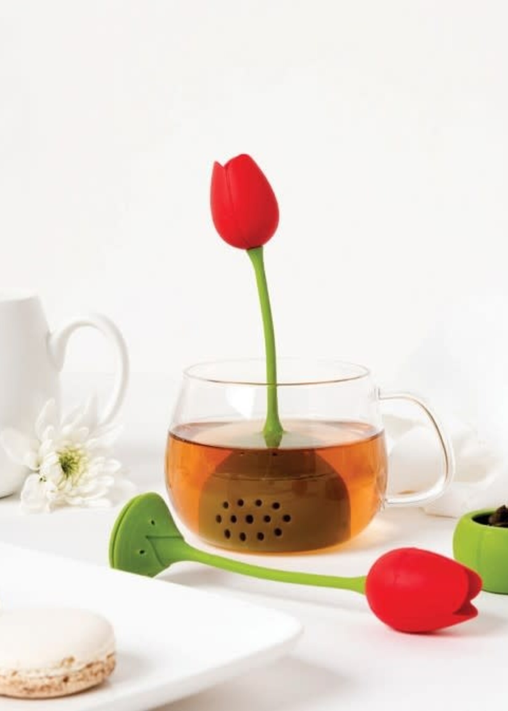 Canadian Gift Concept *Red Tulip Tea Infuser-CGC