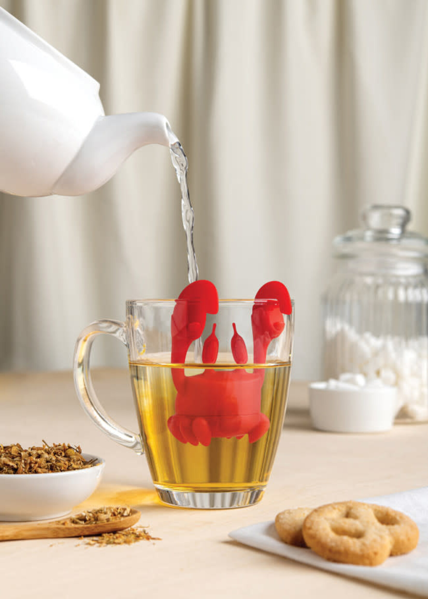 Canadian Gift Concept *Crab Tea Infuser-CGC