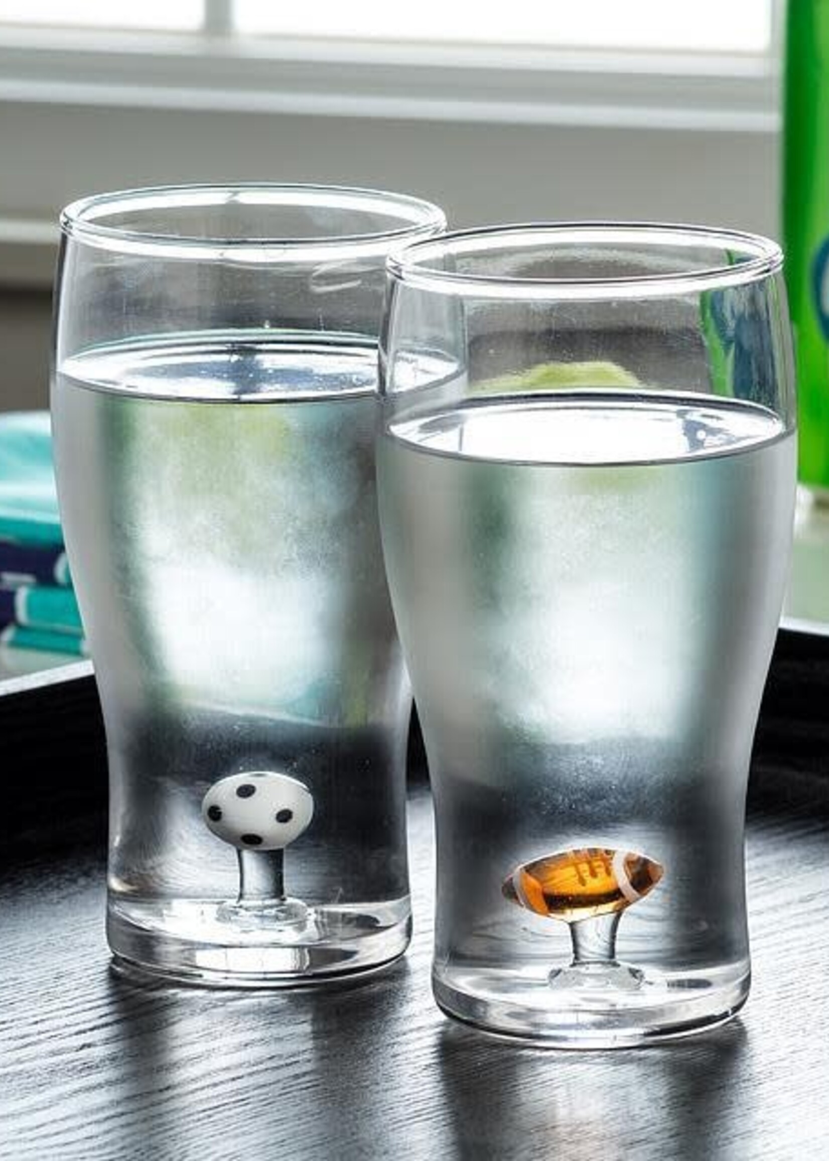 Abbott *20oz Football Beer Glass-Abbott