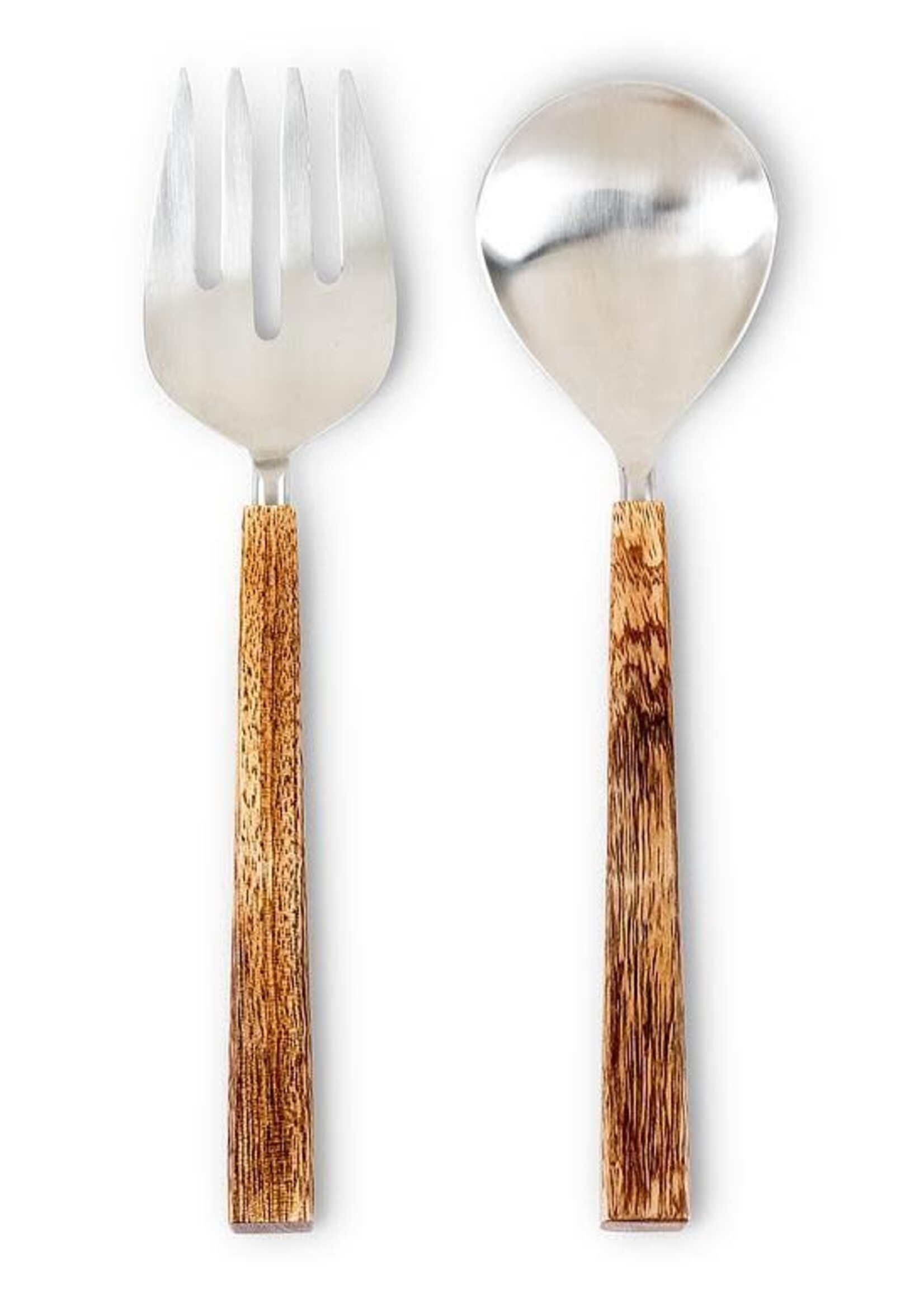 Abbott *Mangowood Handle Salad Servers-Abbott