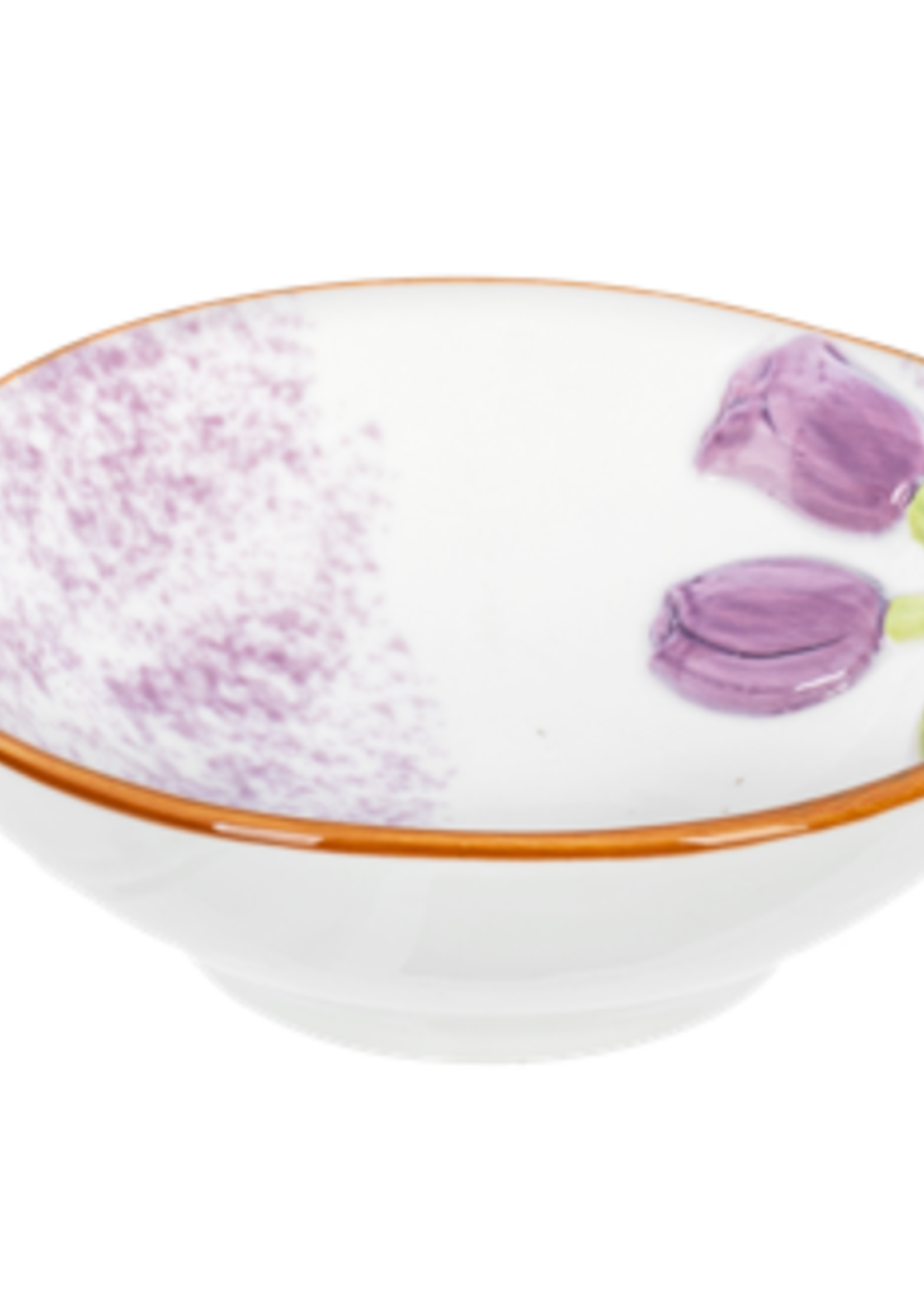 Ganz *5" Purple Tulip Bowl-Ganz