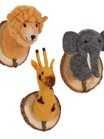 Raz *8" Safari Animal Mounted Hook-Design
