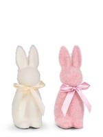 Raz *6" Pale Flocked Bunny-Design