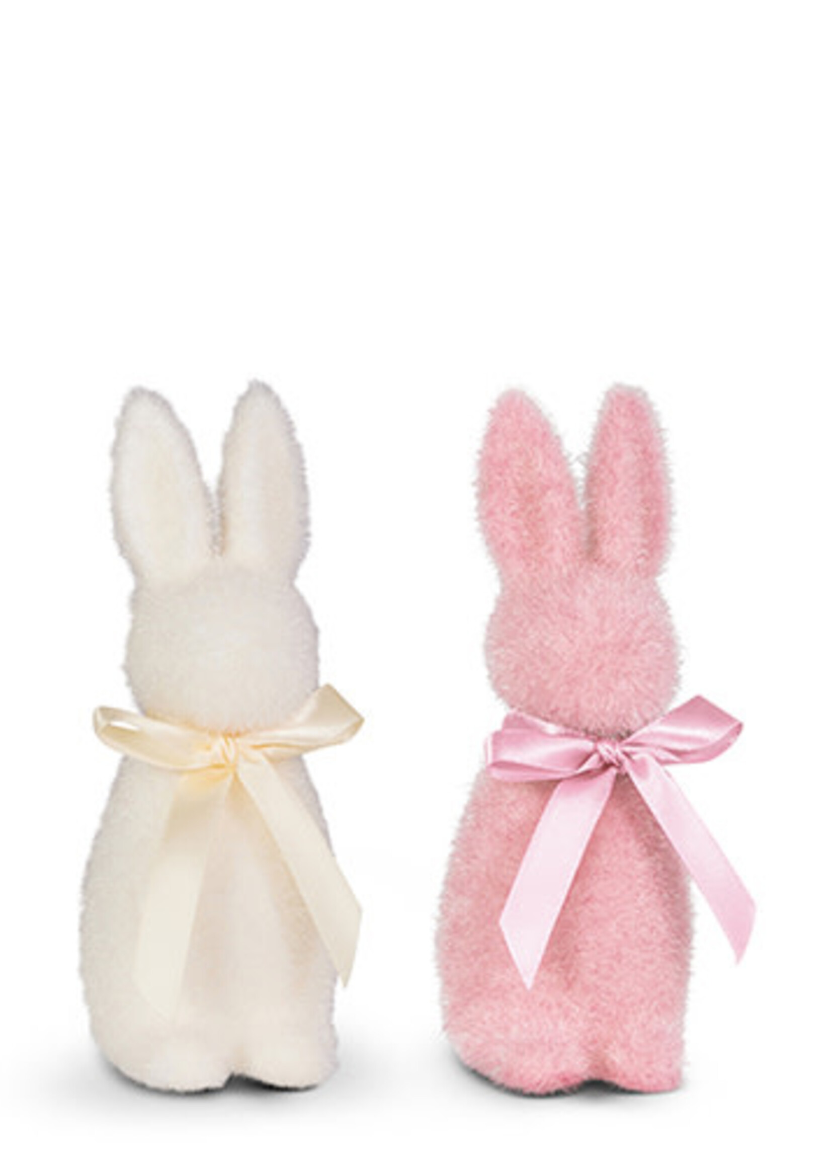 Raz *6" Pale Flocked Bunny-Design