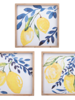 Ganz *16" Textured Lemon Wall Decor-Ganz