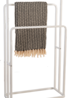 Ganz *White Iron Blanket Stand-Ganz