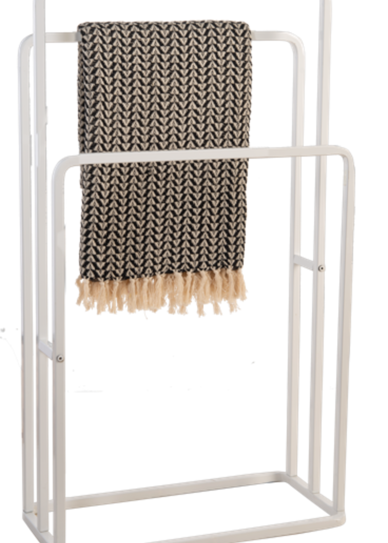 Ganz *White Iron Blanket Stand-Ganz