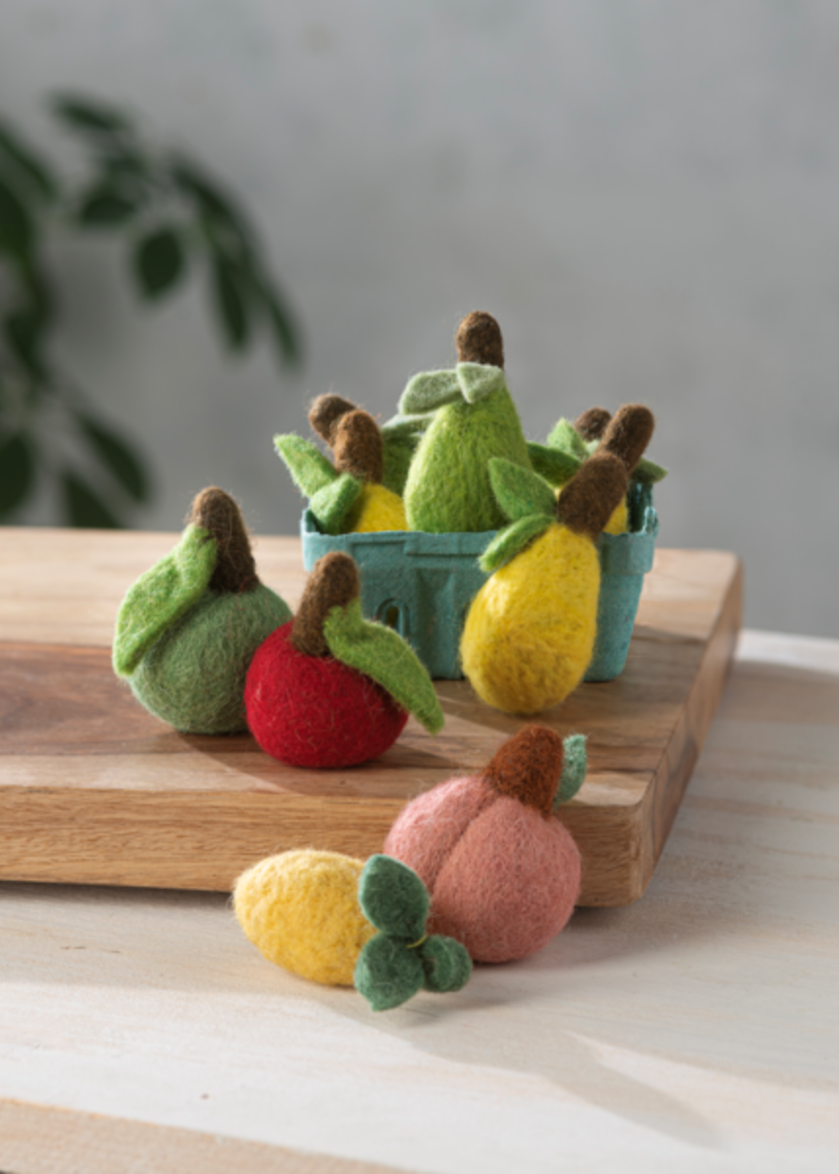 Ganz *Asstd Wool Mini Pears-Ganz