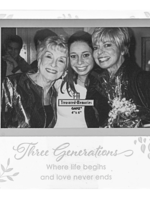 Ganz *4x6" Three Generations Photo Frame-Ganz