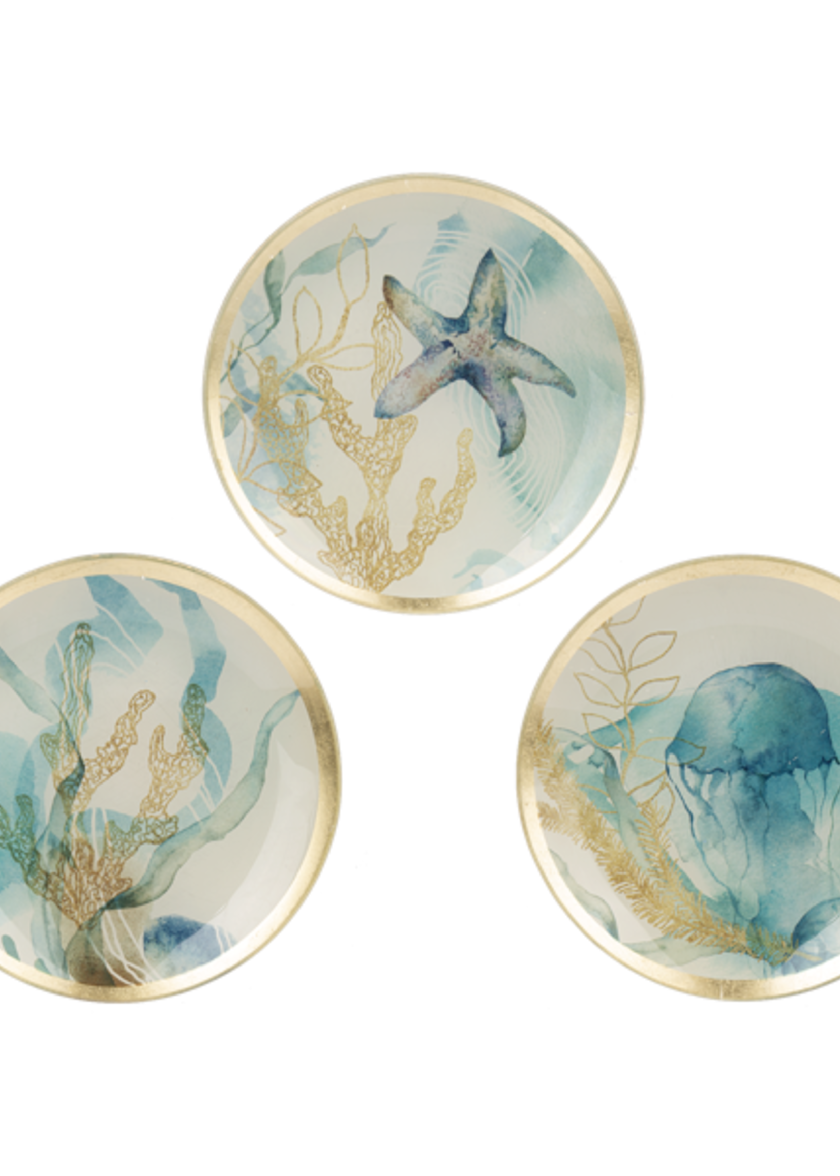 Ganz *Asstd Sea Creature Trinket Dish-Ganz