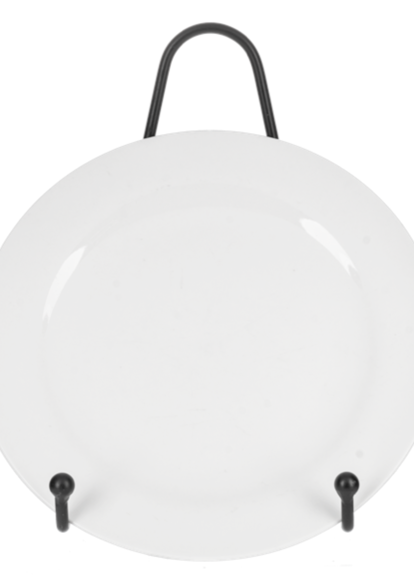 Ganz *Black Metal Plate Stand w/Hangers-Ganz
