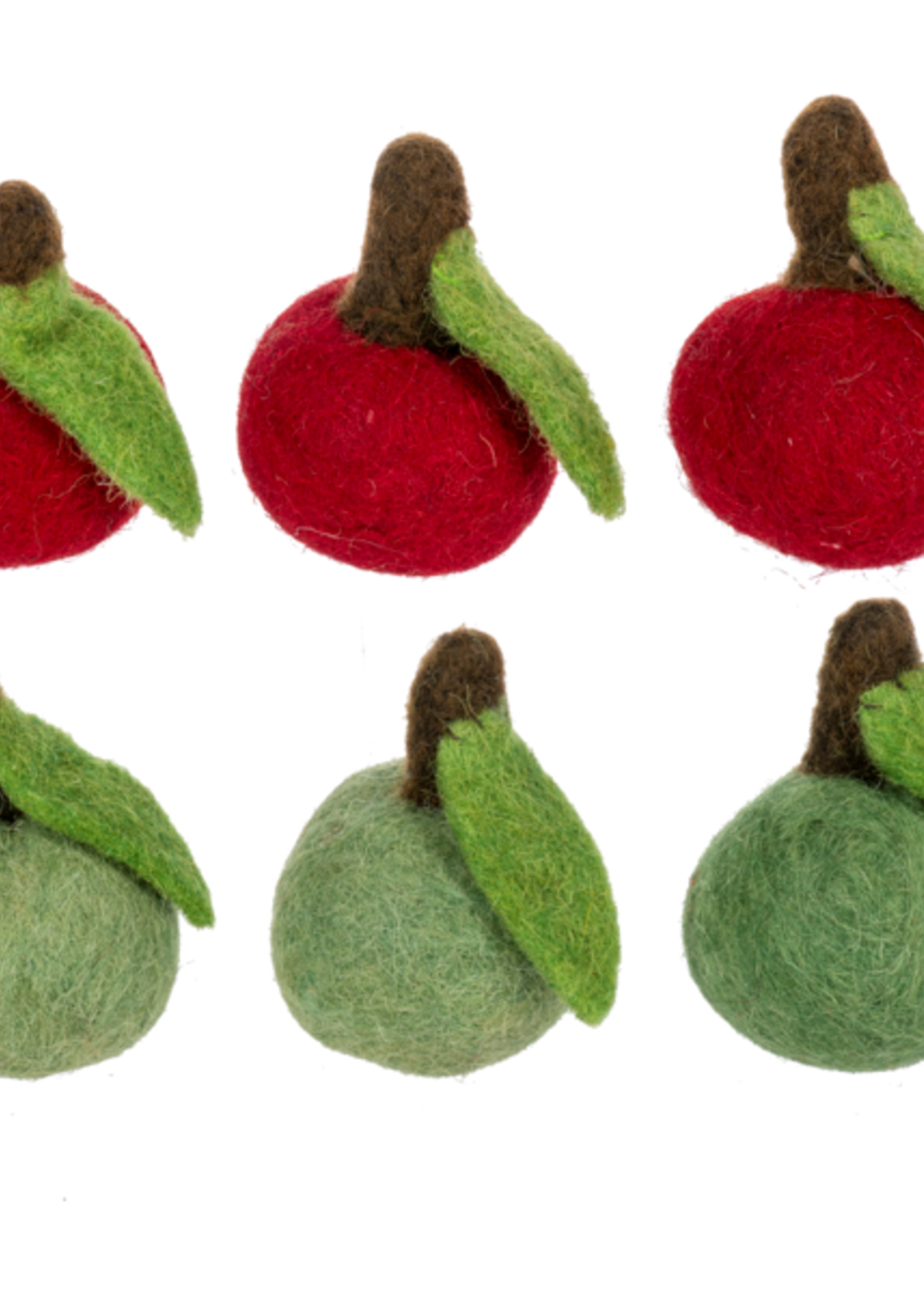 Ganz *Asstd Wool Mini Apples-Ganz