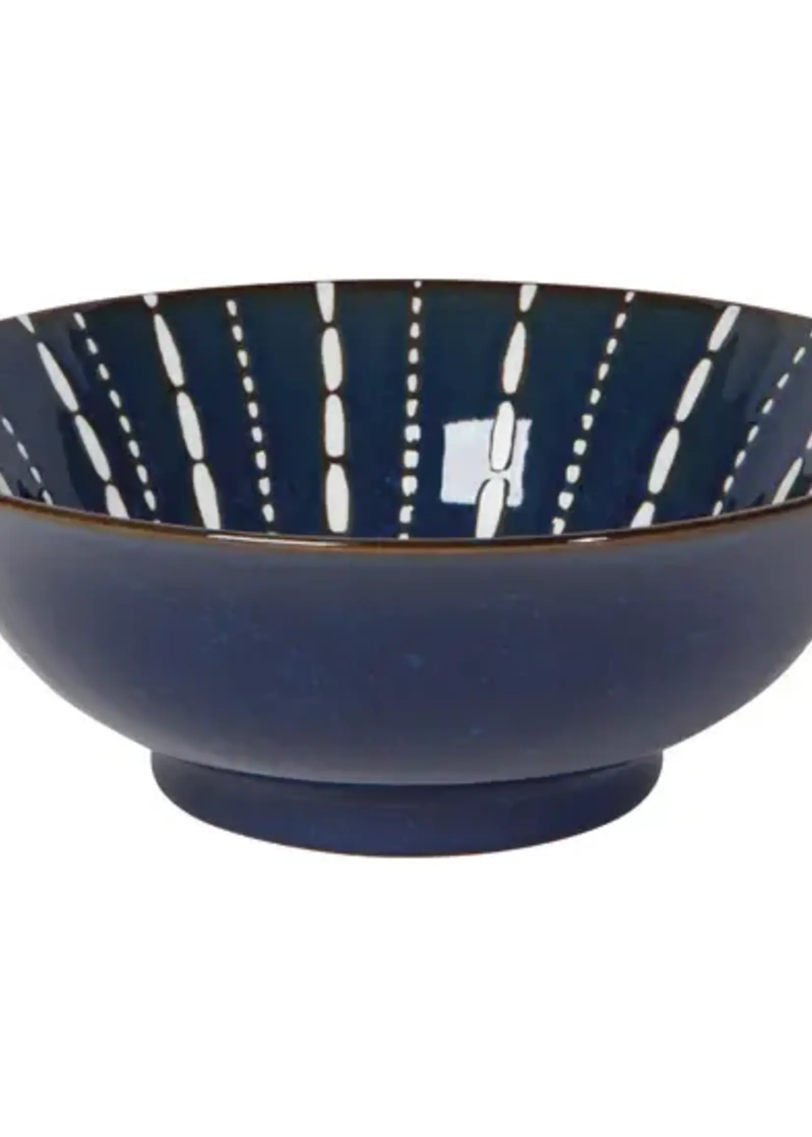 Danica *8" Navy/White Pulse Bowl-Danica