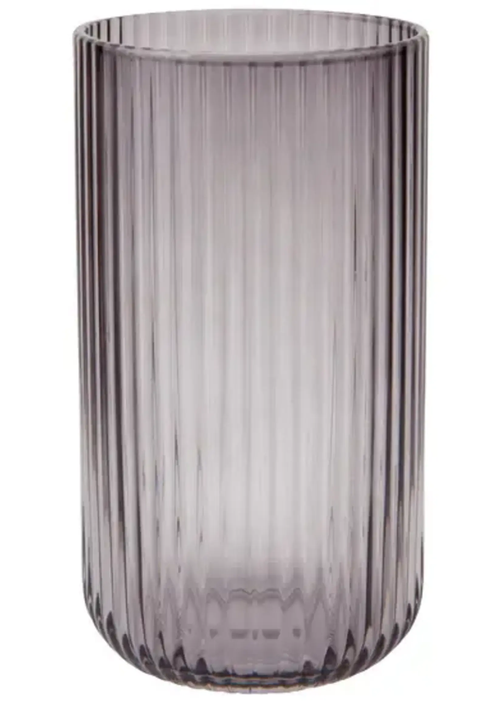 Danica *17oz Fluted Smoke Highball-Danica
