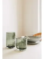 Danica *12oz Bubble Smokey Green Old Fashioned-Danica