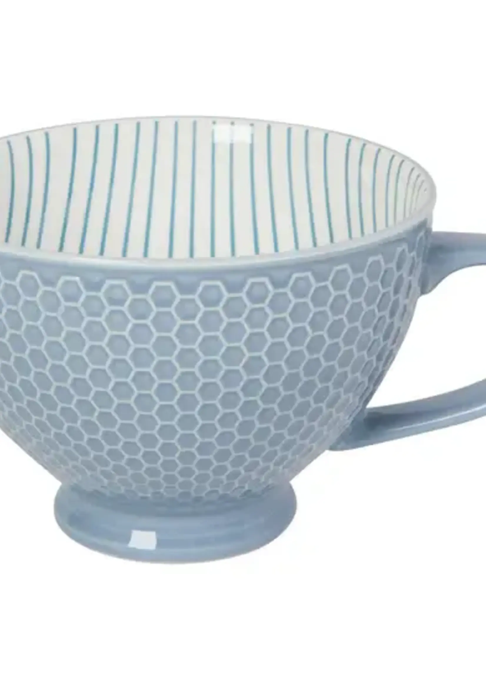 Danica *Slate Blue Latte Mug-Danica