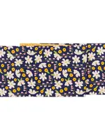 Danica *72" Navy w/Daisies Full Bloom Table Runner-Danica