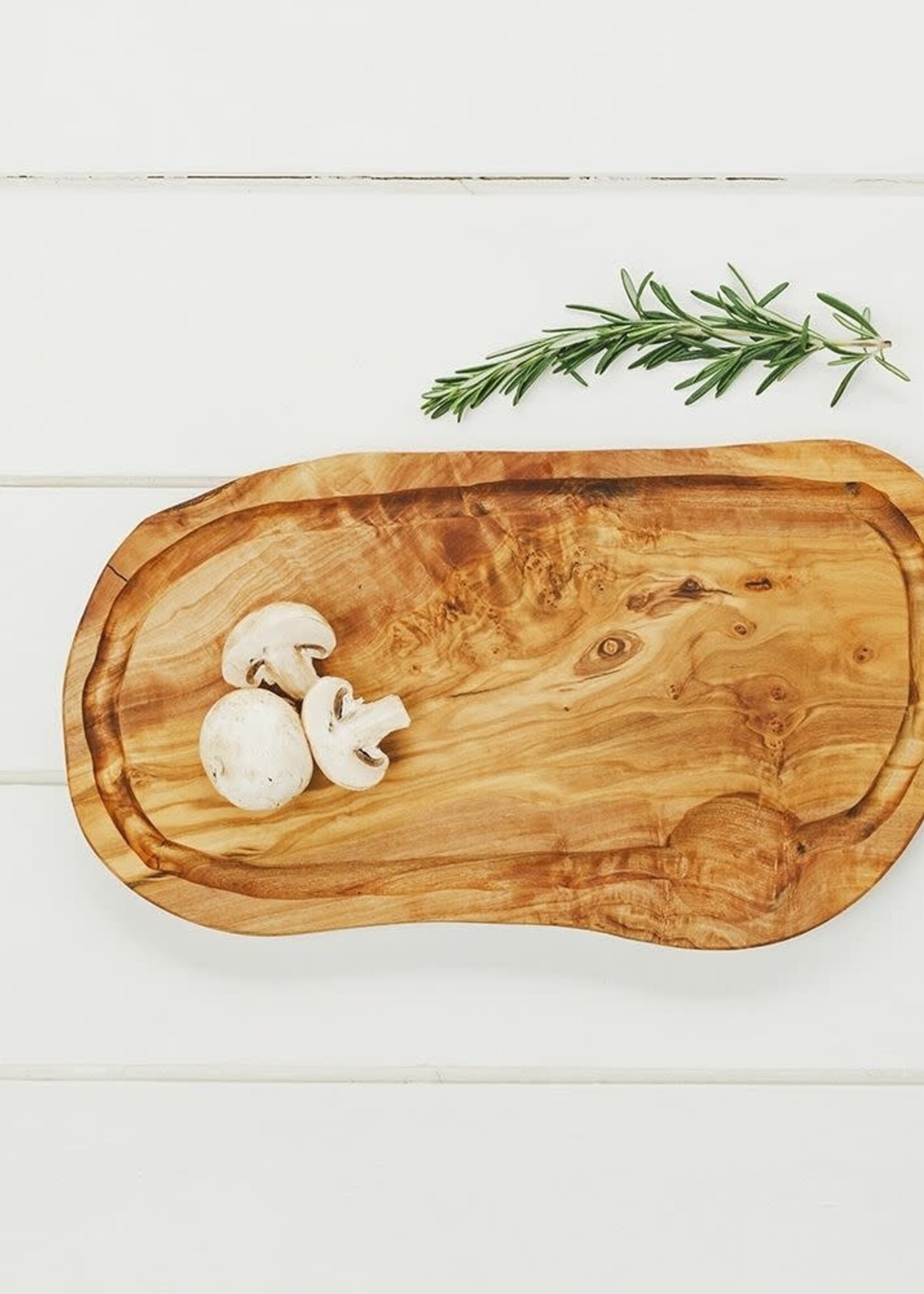 Selbrae House *Olive Wood Carving Board w/Groove-Design