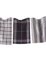 Tag *s/3 Black  ClassicTea Towels Tag-Design Home