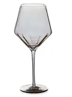 Tag *Smoke Optic Stemmed Wine Glass-Design