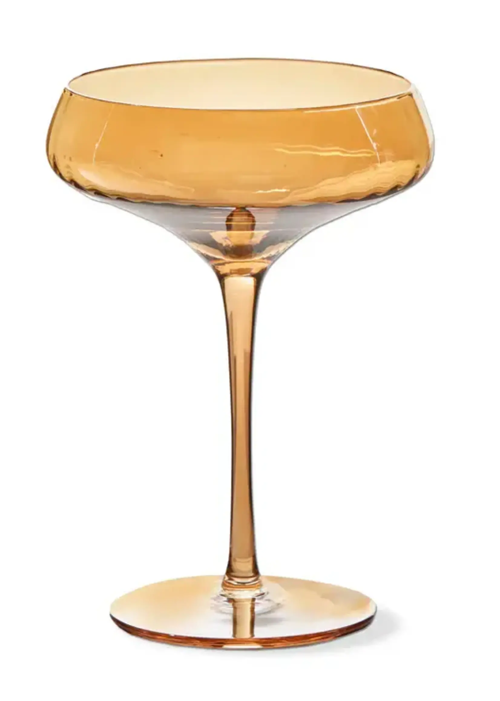 Tag *Amber Optic Coupe Glass-Design
